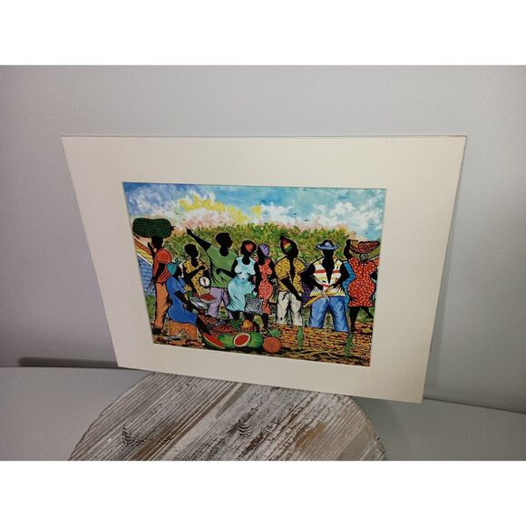 Print by G. W. Campbell - Sweet Sugar Cane - Barbados - Picture 2 of 5